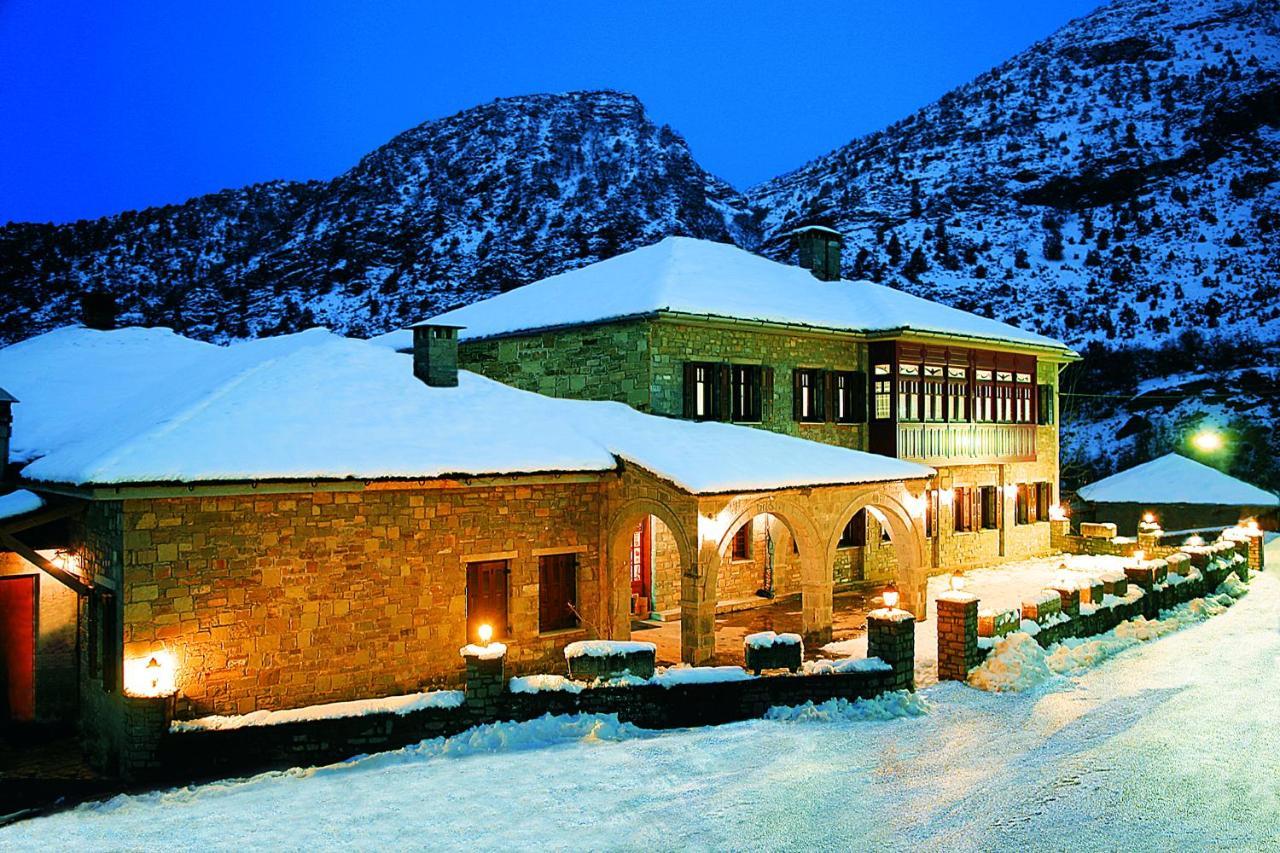 Δρακολιμνη Hotel Tsepelovo Buitenkant foto